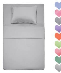 Juego de Sábanas de Algodón Tamaño Twin con 400 Hilos Best