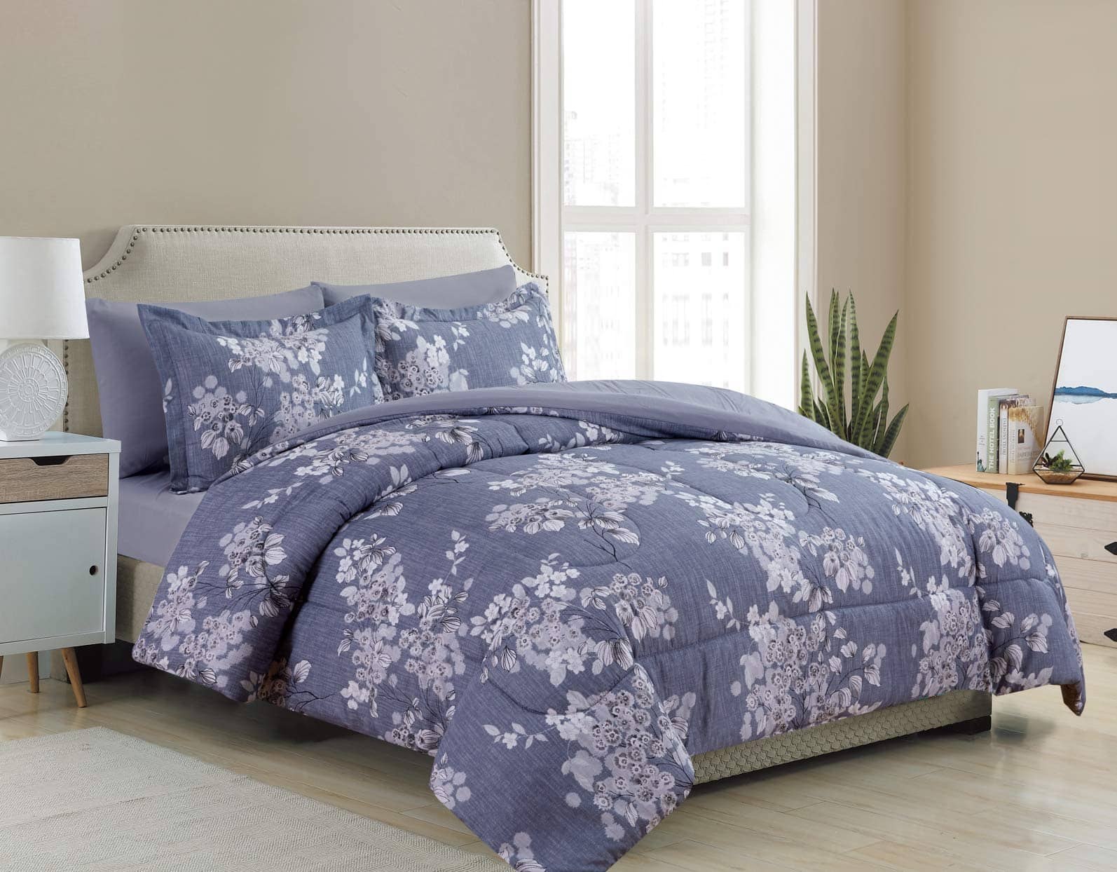 Juego de Funda Nórdica Ultra Suave de Lujo Fluffy de Plumas