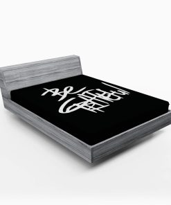 Sábana Ajustable Lunarable Be Grateful, Letras a mano