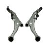 PartsW - Juego de 2 brazos de control inferior delanteros