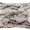 Funda de Almohada de Seda 100% Pura de -Mármol Blanco