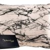 Funda de Almohada de Seda 100% Pura de -Mármol Blanco