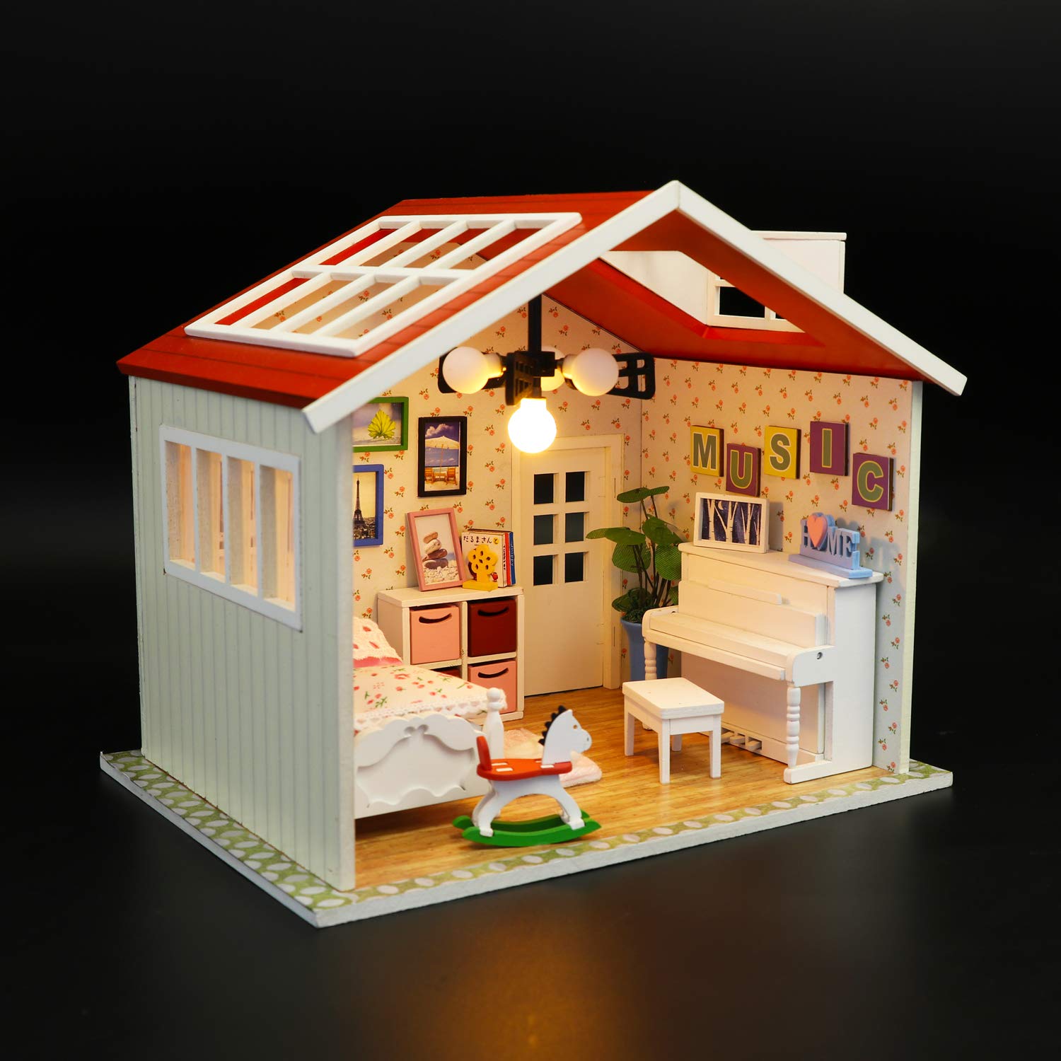 Kit de Casa de Muñecas DIY Escala 1:18 de Cool Beans - Imagen 10