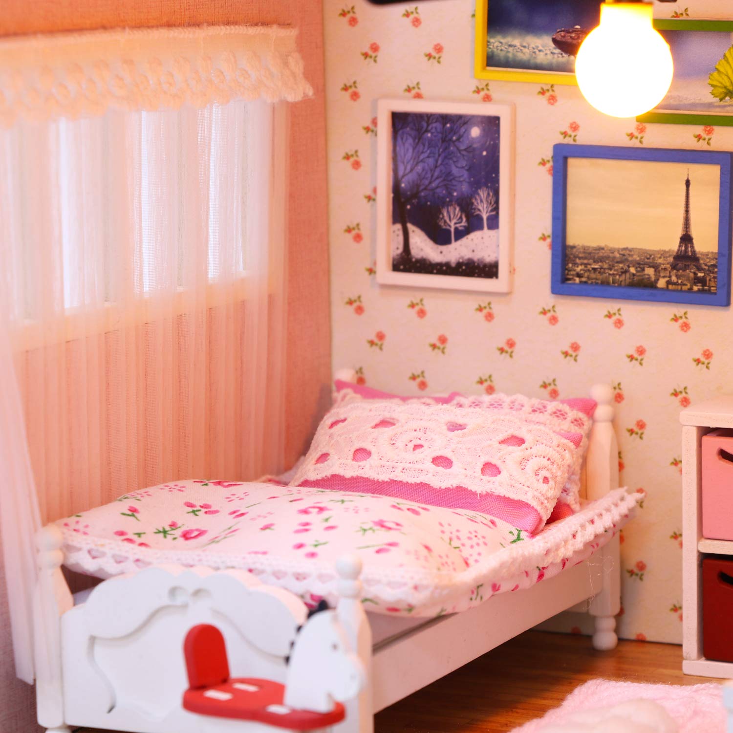 Kit de Casa de Muñecas DIY Escala 1:18 de Cool Beans - Imagen 8