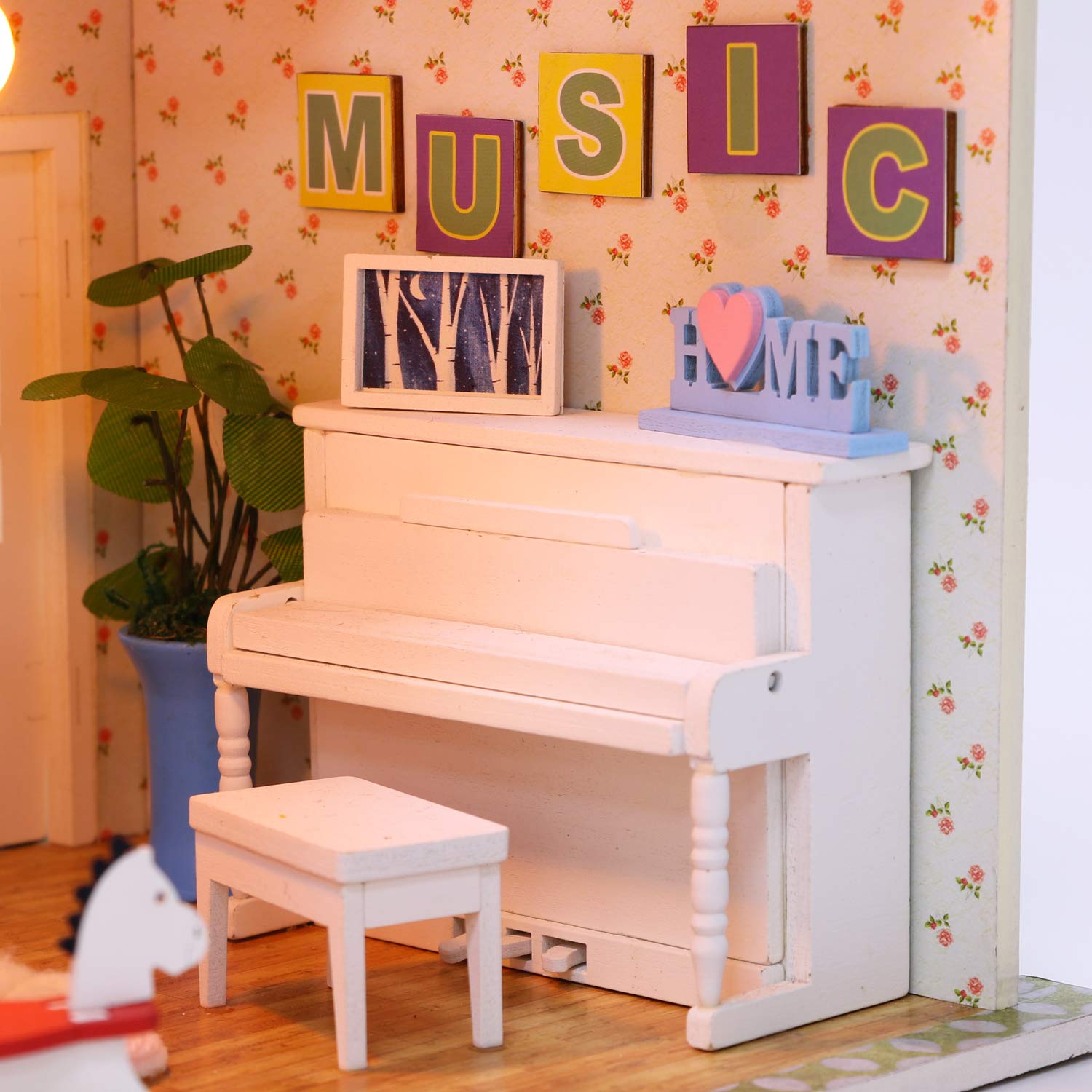 Kit de Casa de Muñecas DIY Escala 1:18 de Cool Beans - Imagen 7