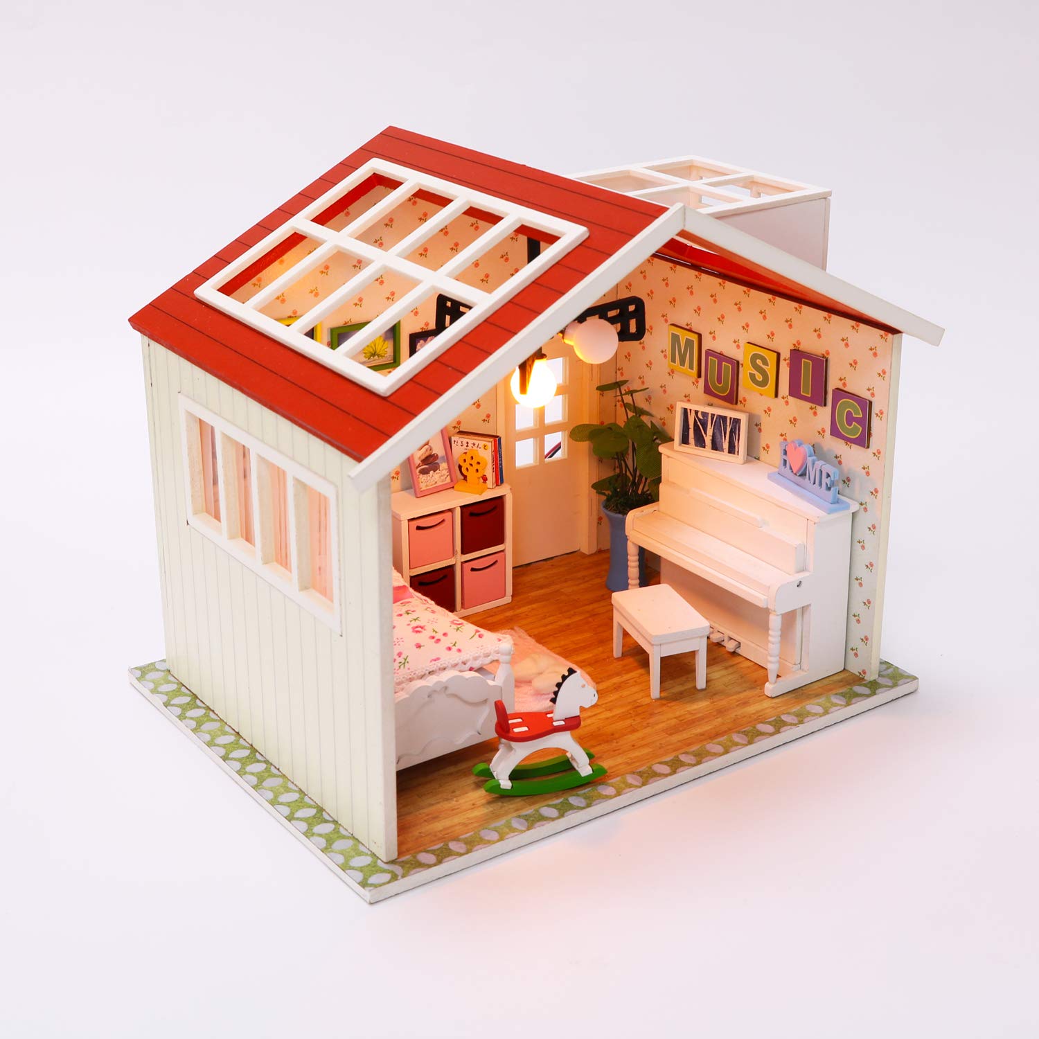 Kit de Casa de Muñecas DIY Escala 1:18 de Cool Beans - Imagen 9