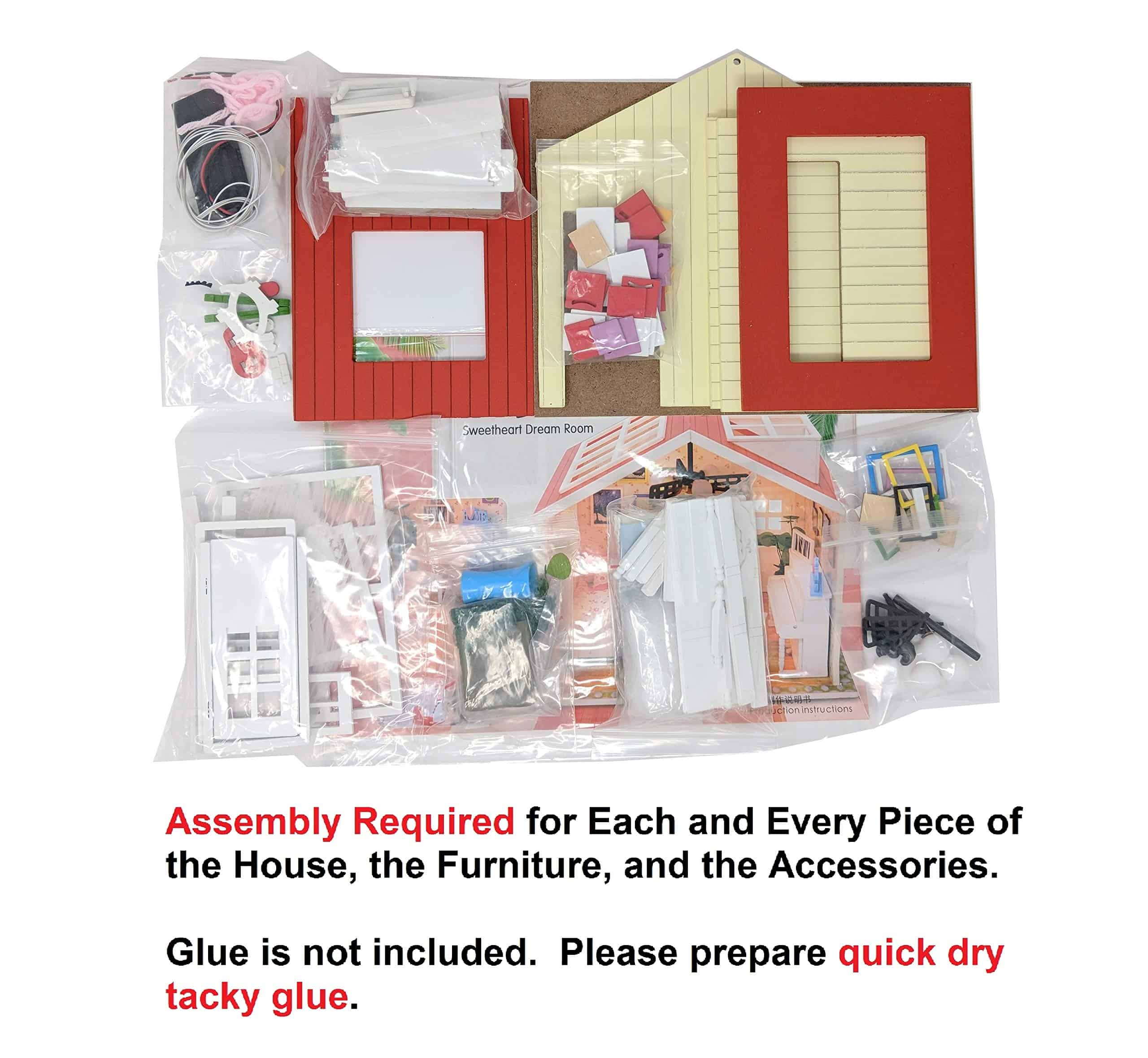 Kit de Casa de Muñecas DIY Escala 1:18 de Cool Beans - Imagen 4