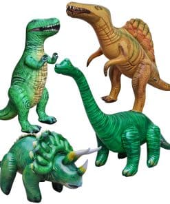 Combo de 4 dinosaurios inflables Jet Creations, T-rex,