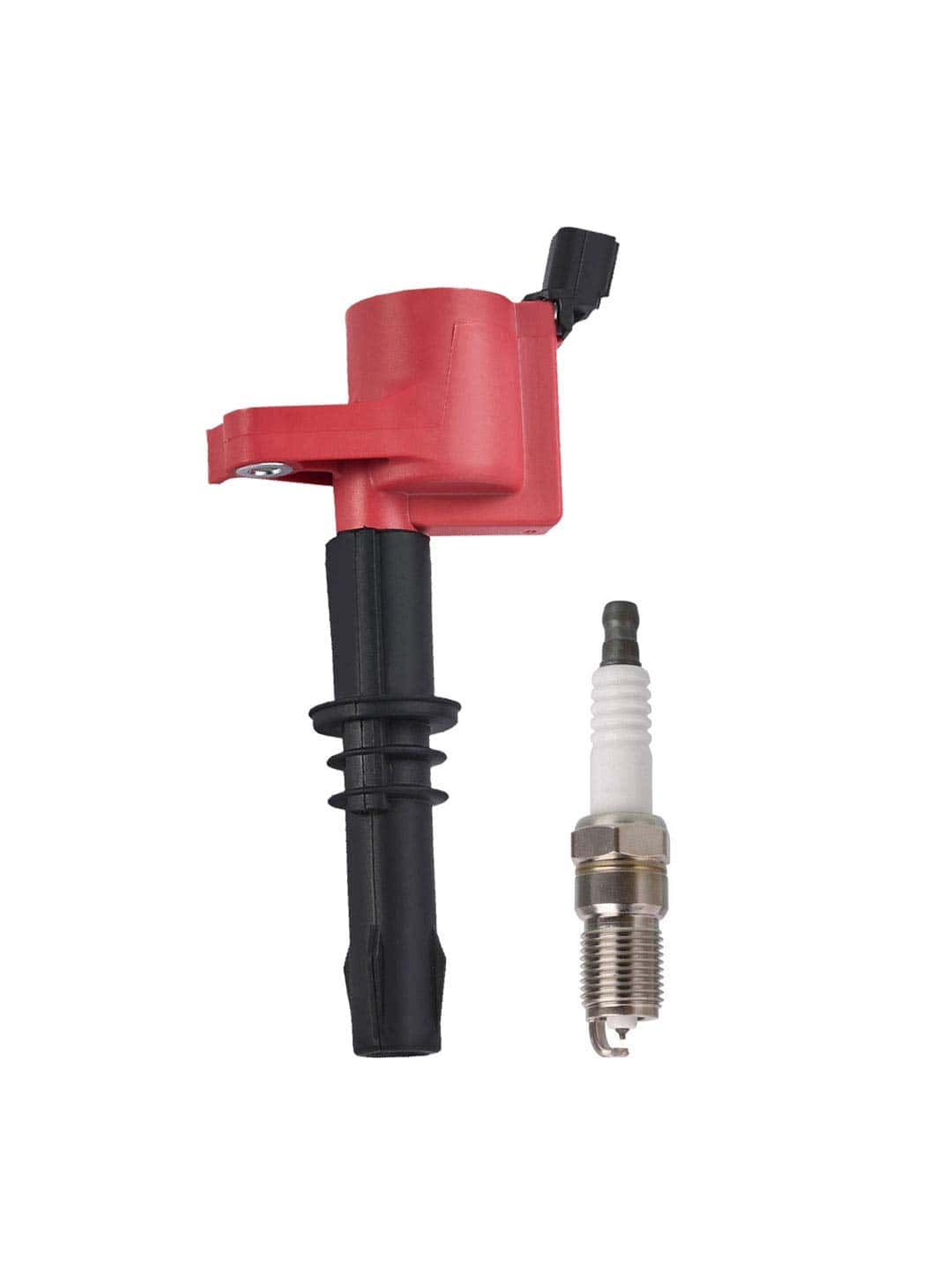 ENA Juego de 6 Bobinas de Encendido Rojas y Bujías de - Imagen 3