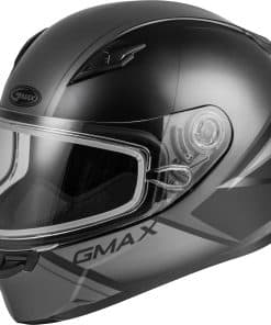 Casco de nieve Hail FF-49S de cara completa en negro