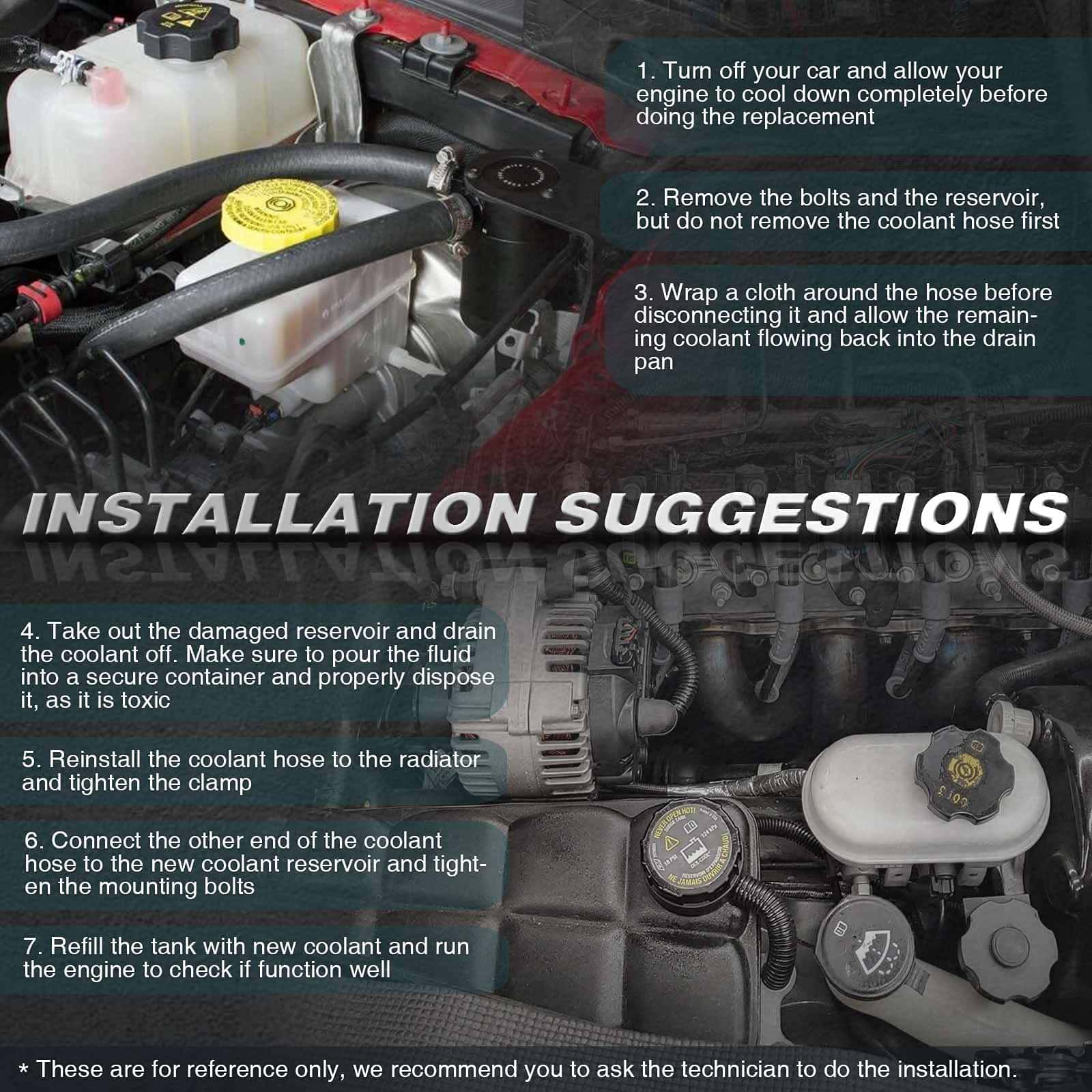 Depósito de expansión de recuperación de refrigerante con - Imagen 3