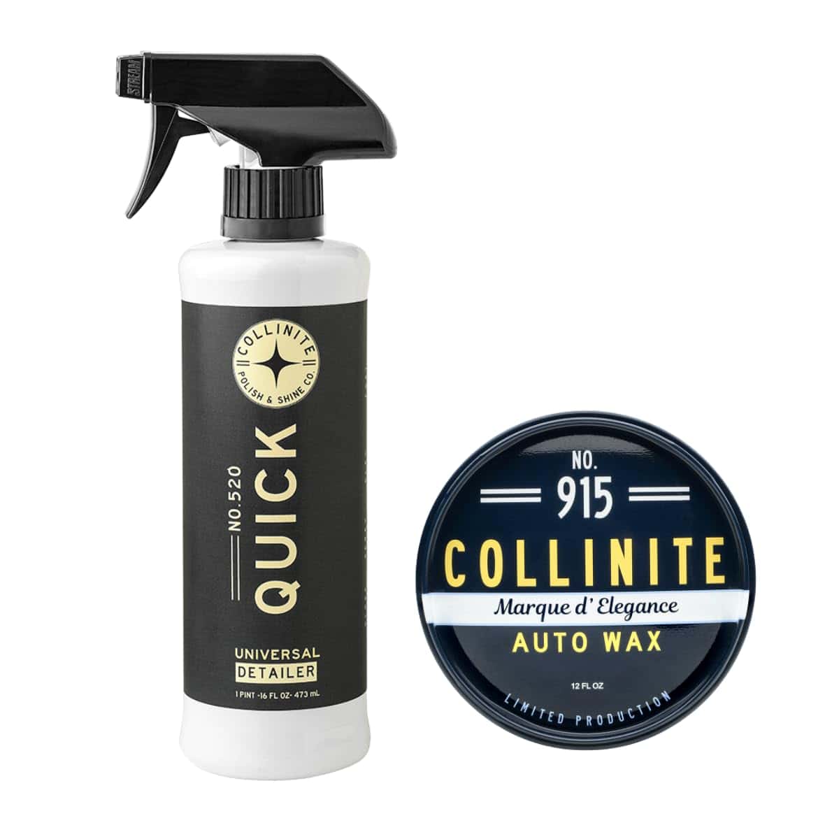 Combo de Collinite 520 Quick Detailer y 915 Marque