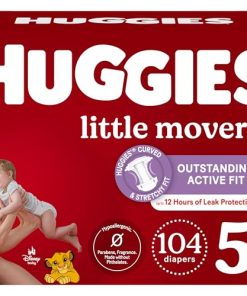 Pañales Huggies Talla 5, Little Movers Pañales para Bebés,