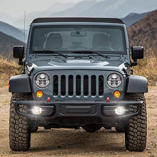 AUDEXEN 4 Pulgadas Luz de Niebla LED con Anillo Halo - Imagen 6