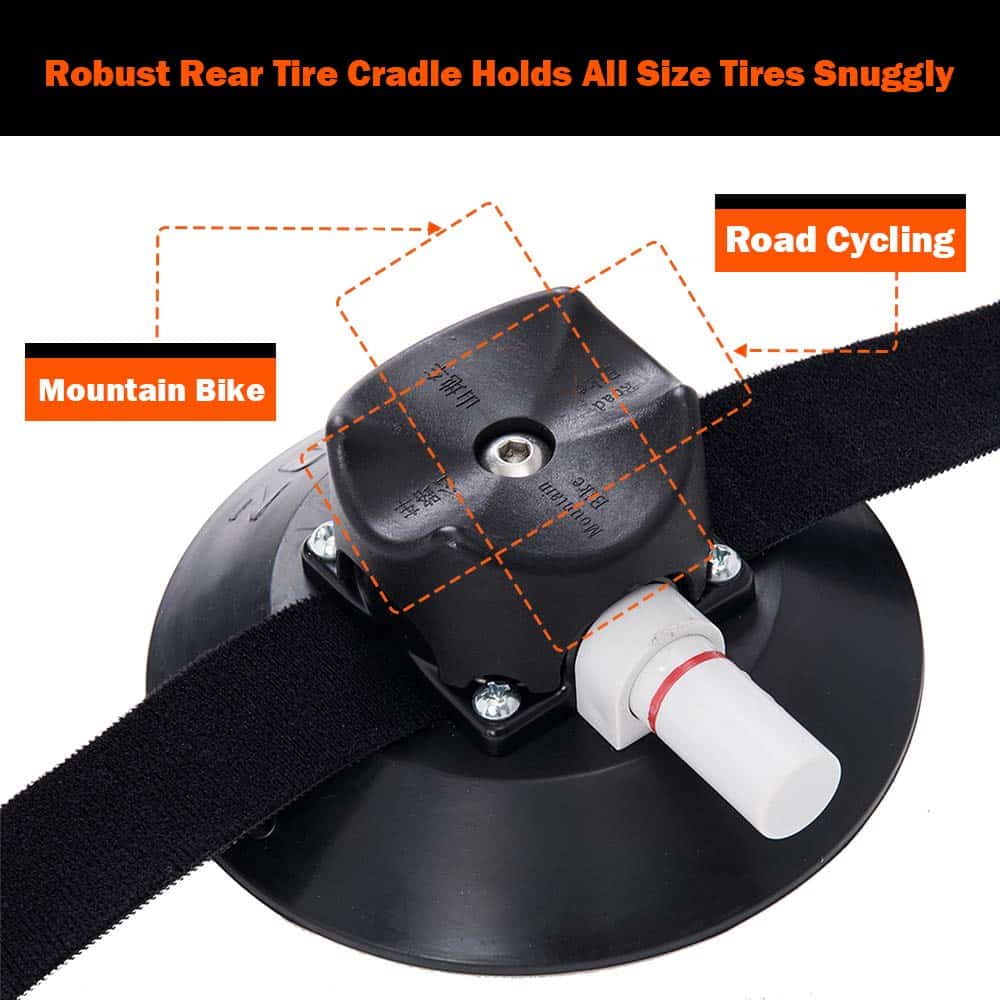 Portabicicletas IMT 10" para Techo de Coche, Ventosa de - Imagen 5