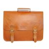 Bolso de Mensajero de Cuero Crazy Horse Hecho a Mano para