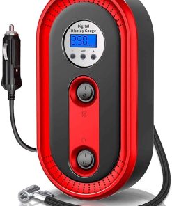 Compresor de aire portátil DC 12V inflador de neumáticos