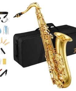 Saxofón Tenor Eastar Saxofón para Estudiantes en Si Bemol