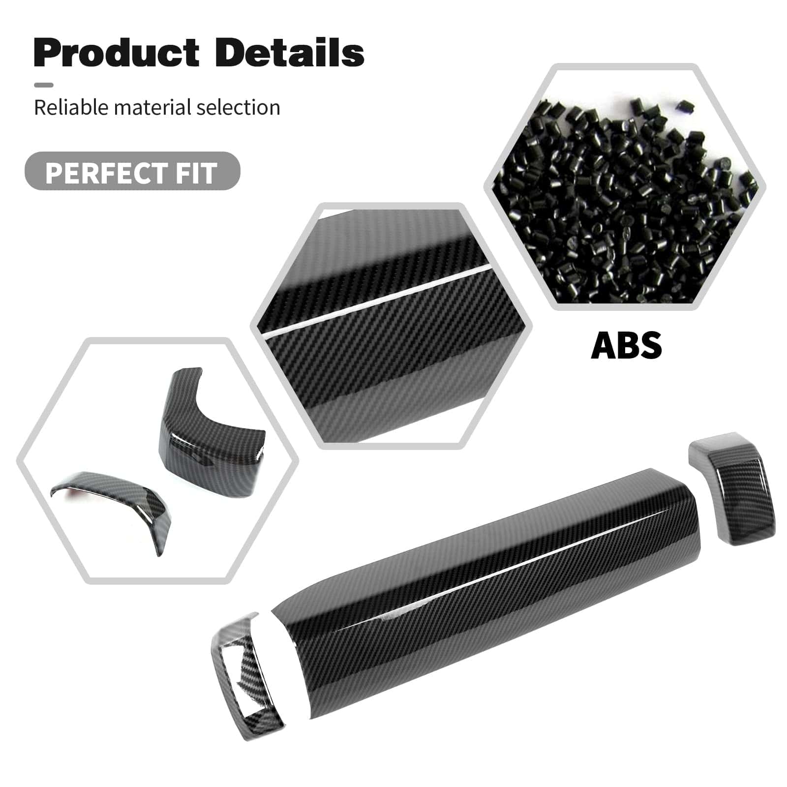 Voodonala para Toyota 4runner 2010-2023 Molduras de - Imagen 8