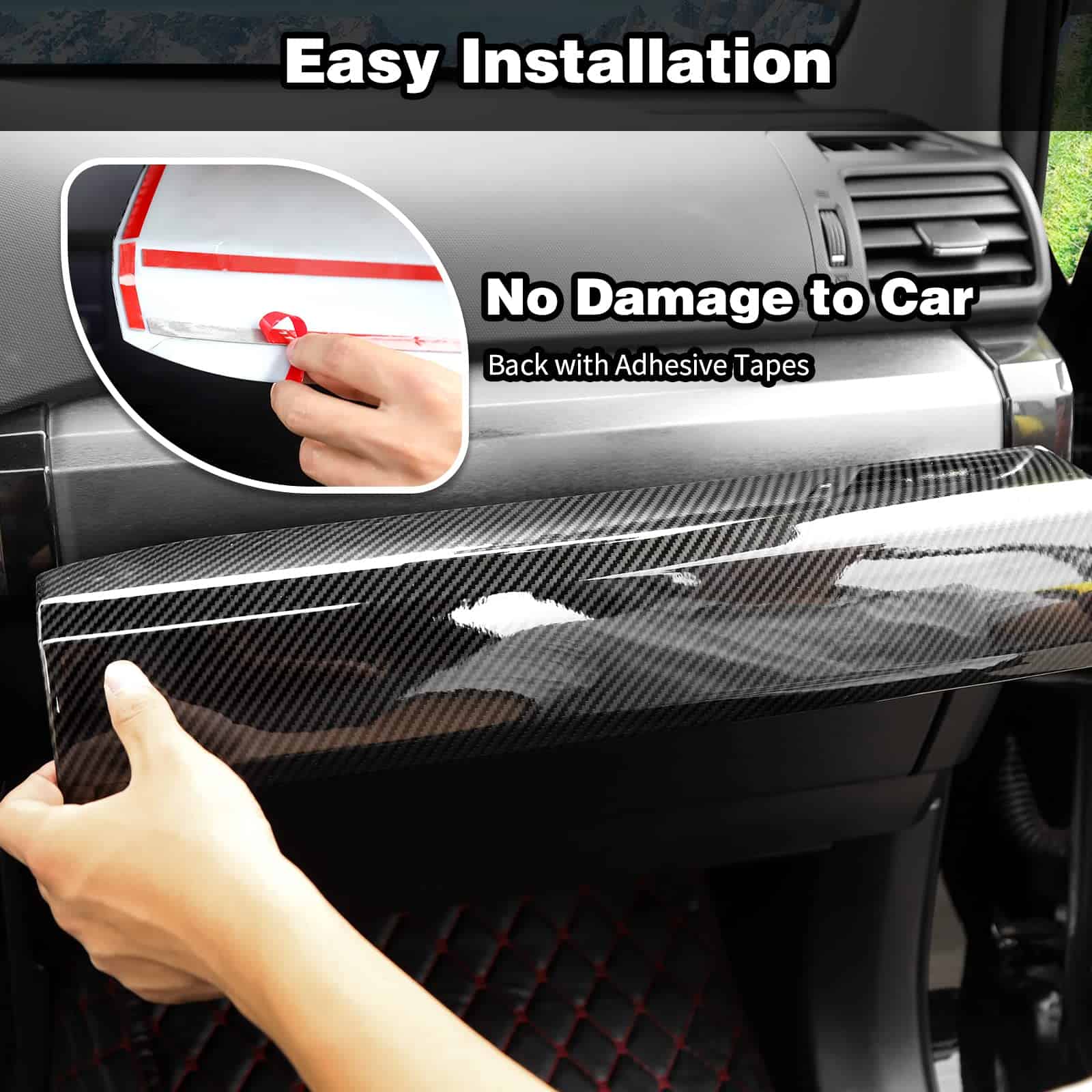 Voodonala para Toyota 4runner 2010-2023 Molduras de - Imagen 7