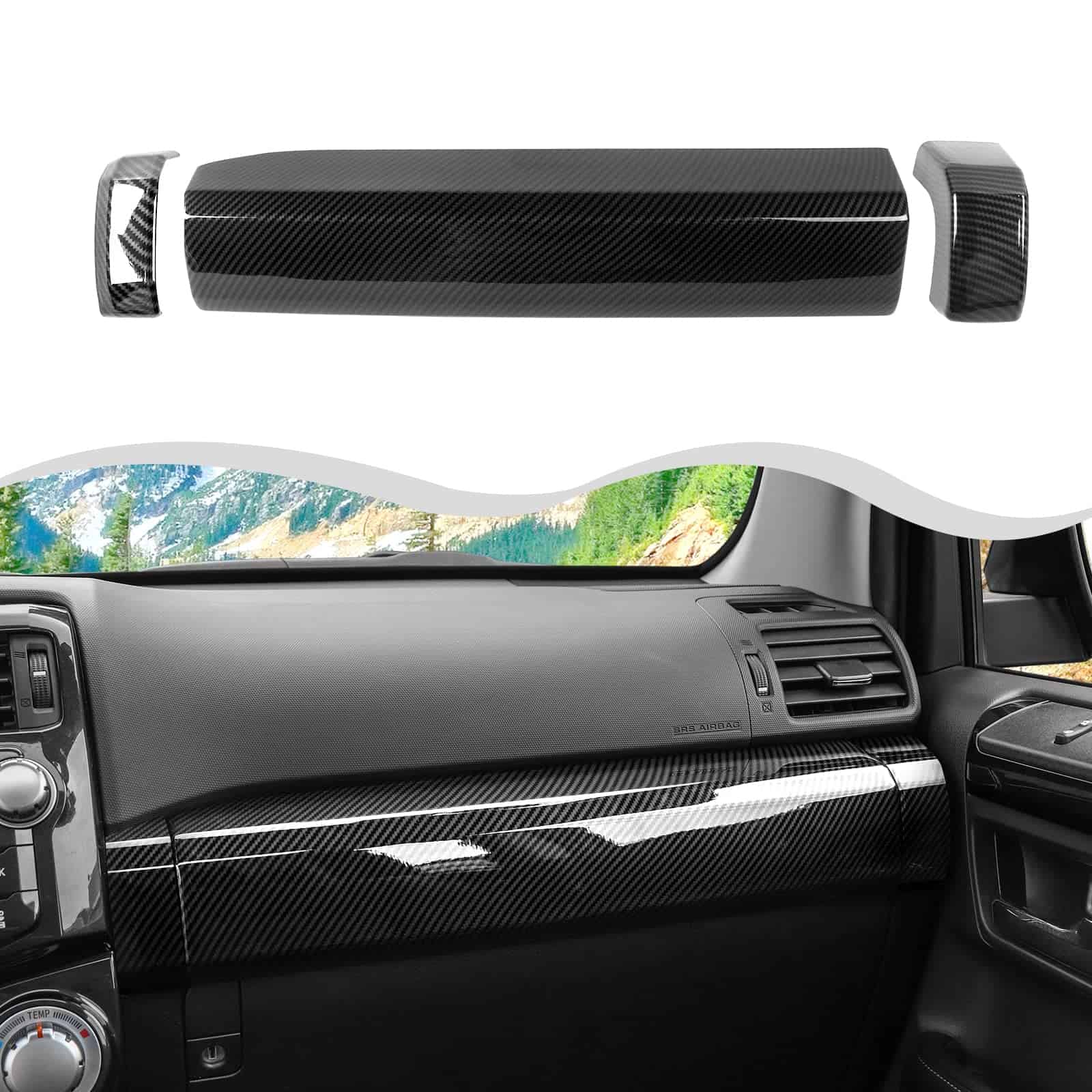 Voodonala para Toyota 4runner 2010-2023 Molduras de