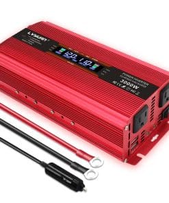 Inversor de Corriente para Automóvil LVYUAN -Rojo