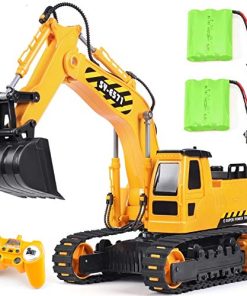 Excavadora de Control Remoto DOUBLE E Juguetes 2 Baterías