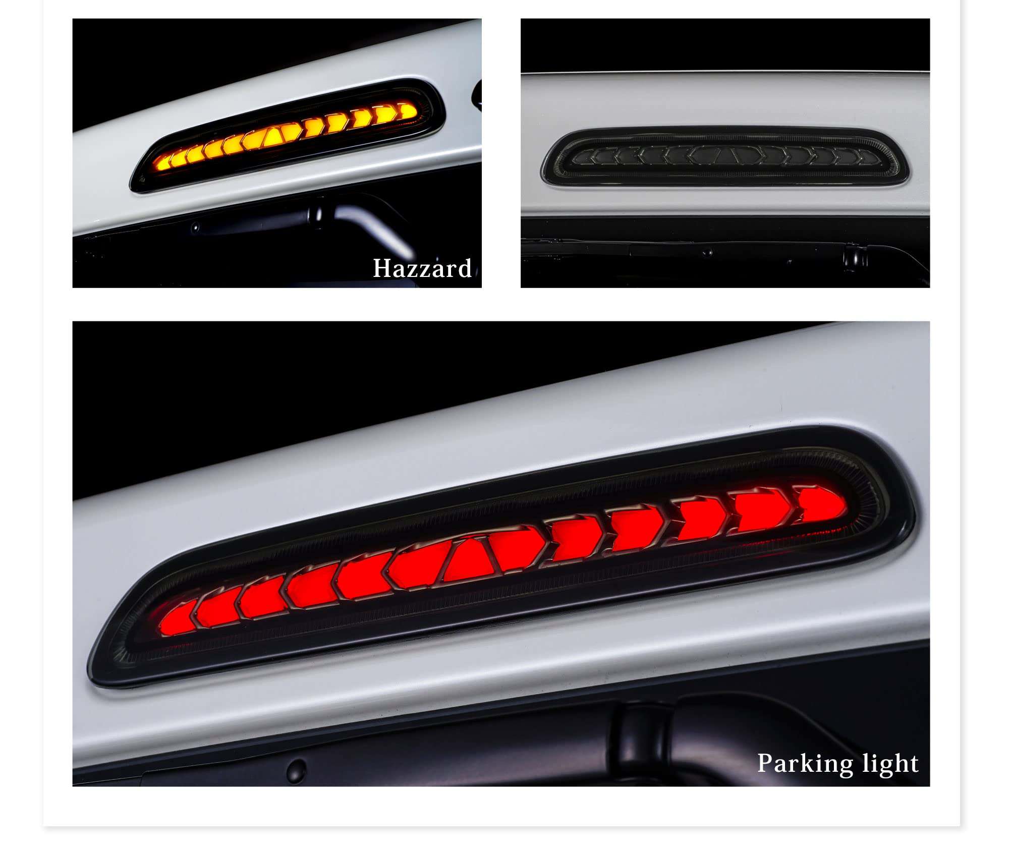 Para Toyota Hiace 200 2012-2019 Luz de freno LED secuencial - Imagen 5