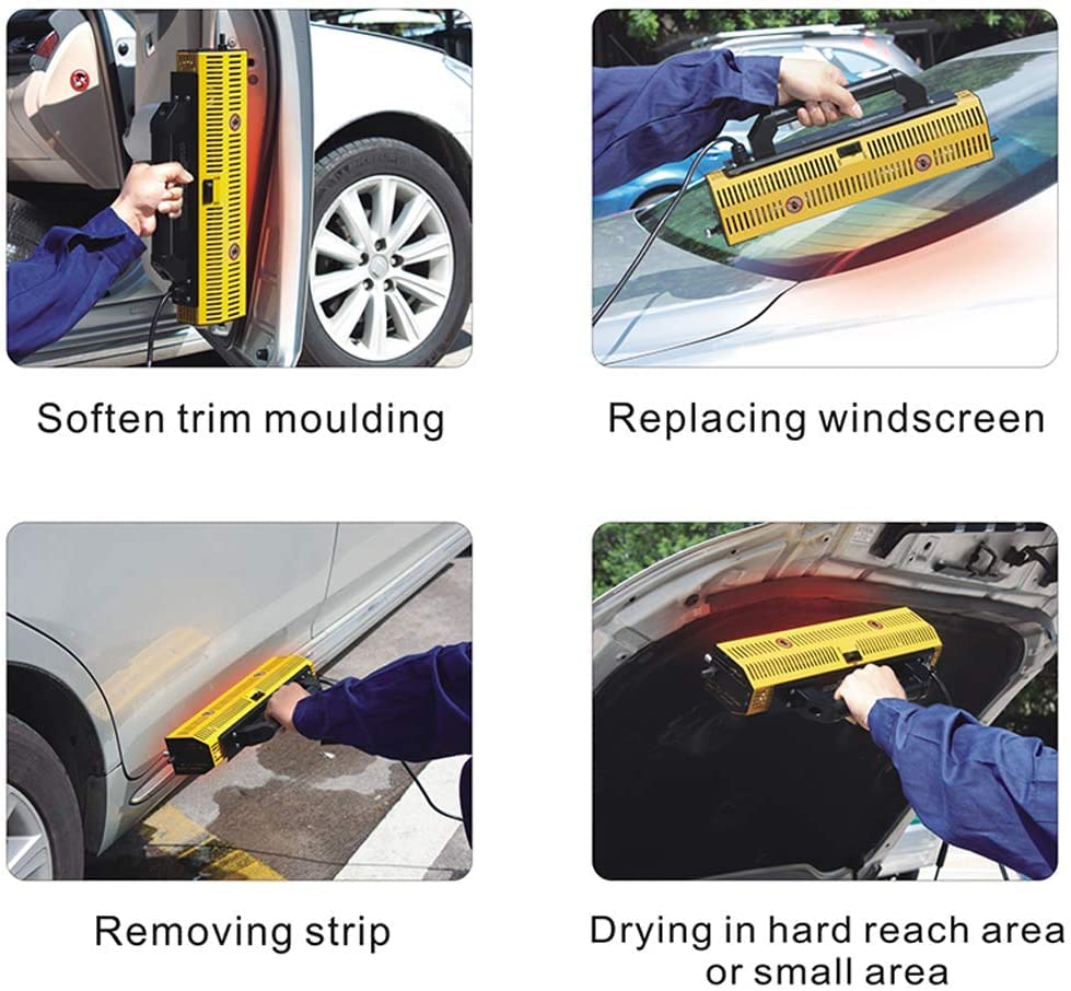 Lámpara de curado de pintura infrarroja para hornear - Imagen 8