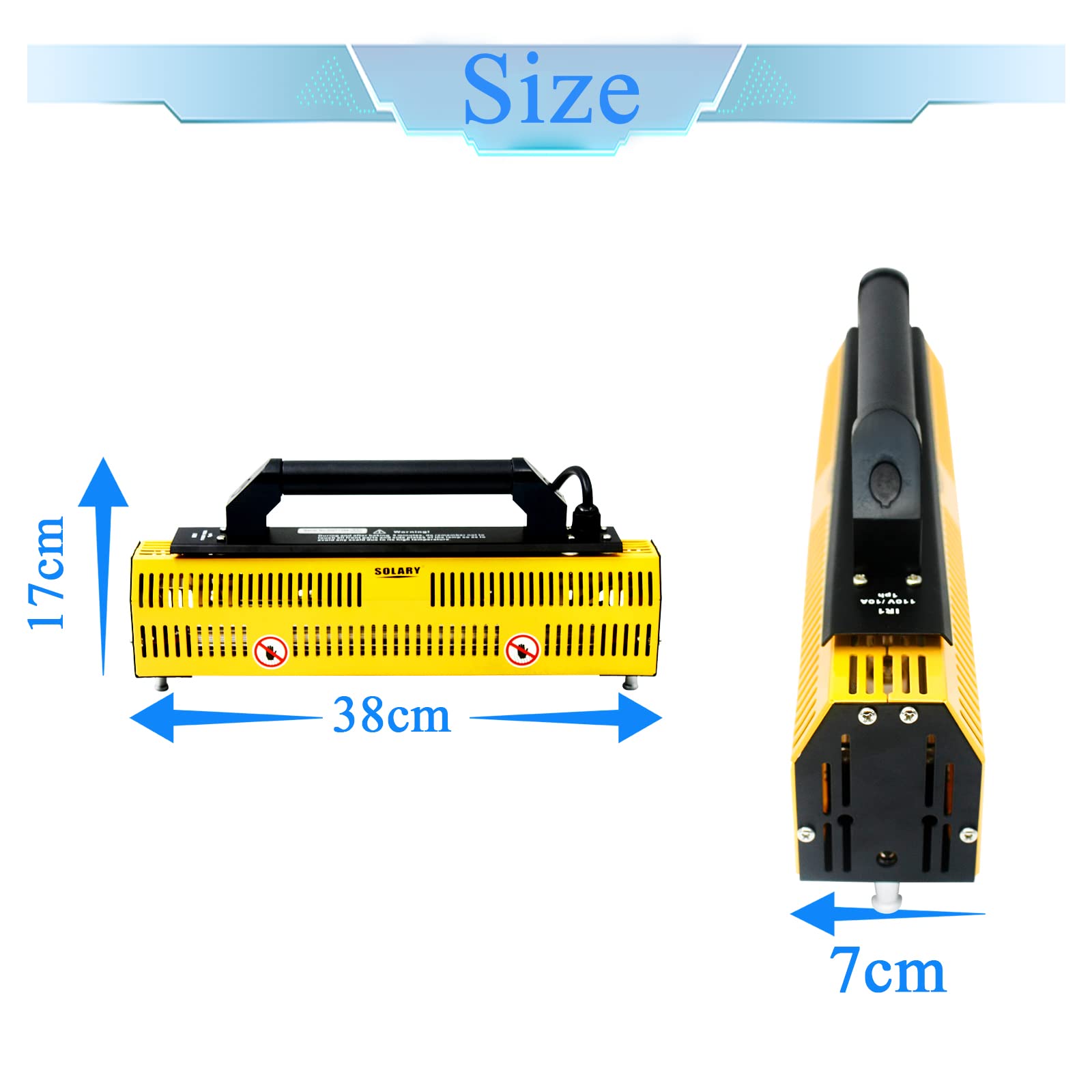 Lámpara de curado de pintura infrarroja para hornear - Imagen 6