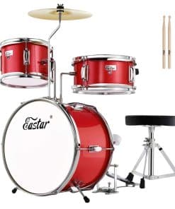 Set de Batería Eastar para Niños y Principiantes, 3 Piezas