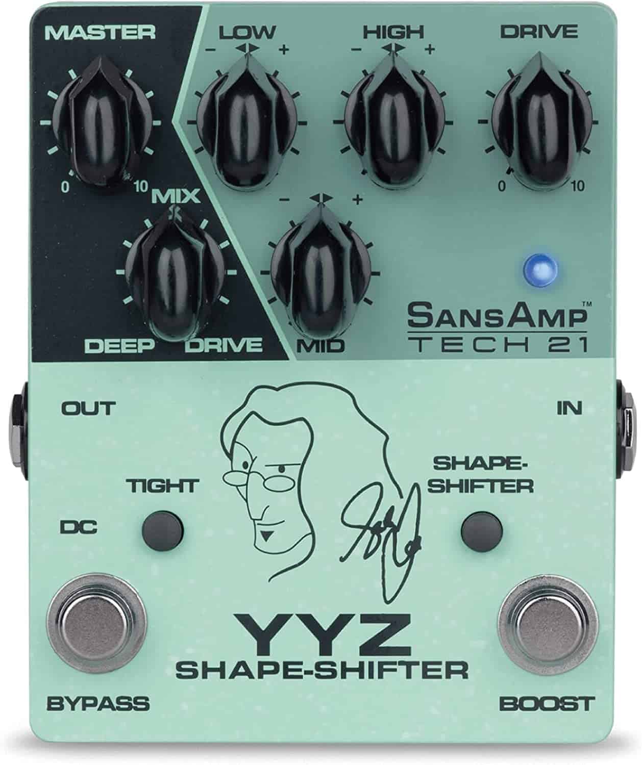 Pedal Tech 21 YYZ Geddy Lee Shape-Shifter Signature SansAmp - Imagen 3