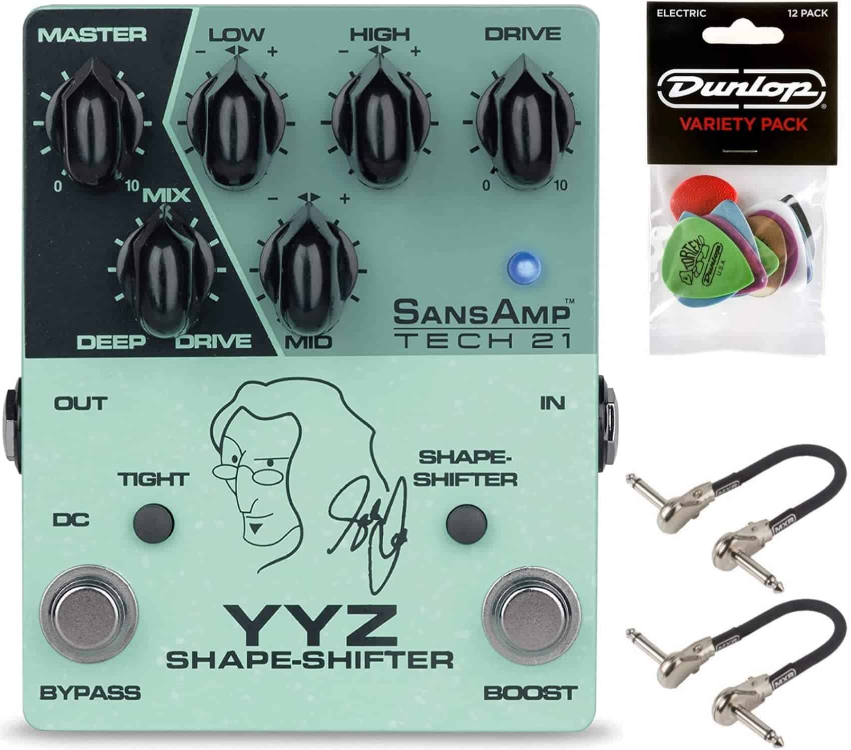 Pedal Tech 21 YYZ Geddy Lee Shape-Shifter Signature SansAmp
