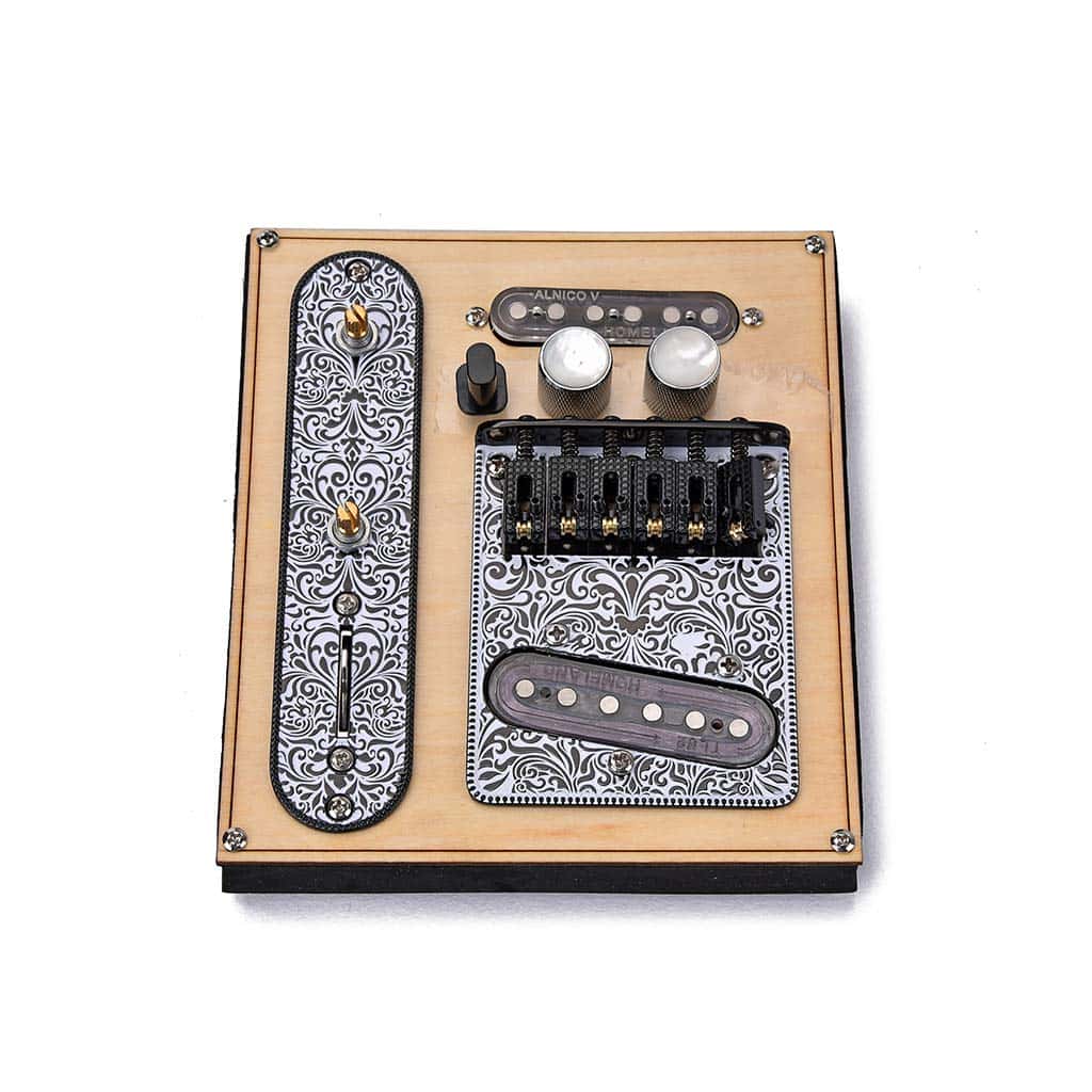 Swhmc 6 Cuerdas Puente Plato de Montaje Interruptor de 3 - Imagen 4