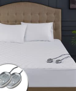 Colchoneta térmica eléctrica California King con control