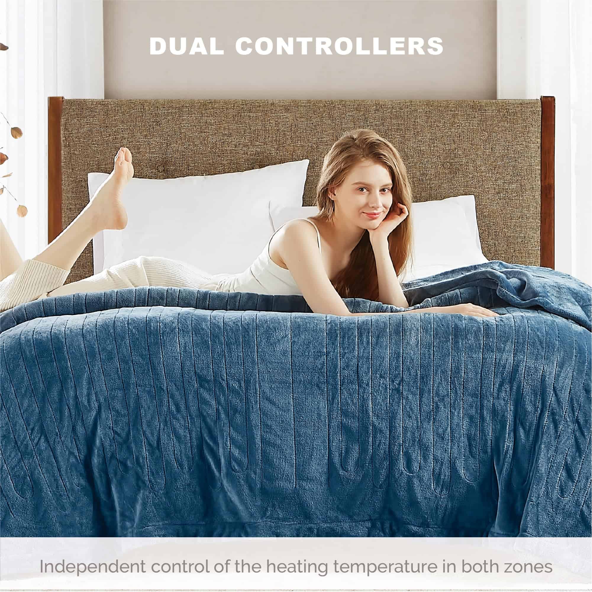 Manta Eléctrica de MicroPlush Avanzada Degrees of Comfort - Imagen 7