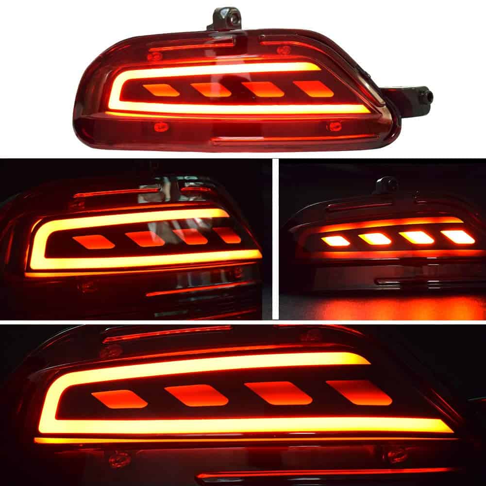 Luces Reflectoras LED Rojas 3D Ópticas Completas para - Imagen 7