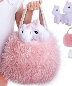 Set de 4 Juguetes de Unicornio Perfectto Design para Niñas