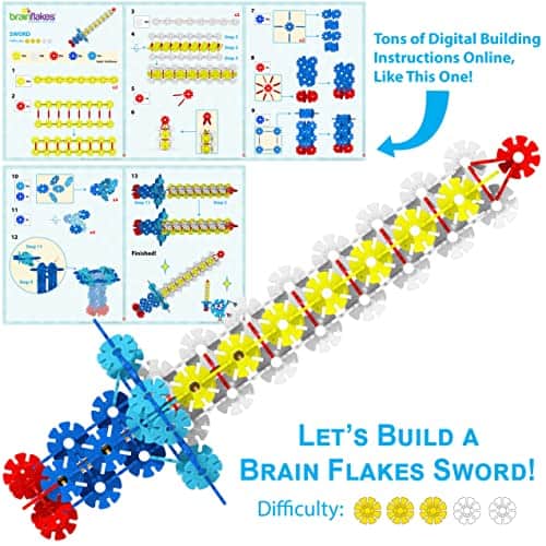 Kit de construcción VIAHART Brain Flakes de 2500 piezas - - Imagen 9