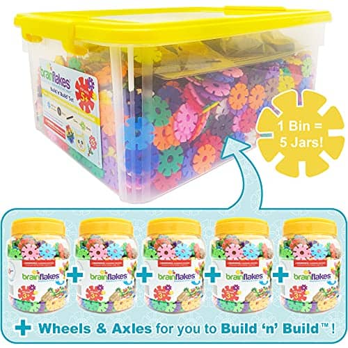 Kit de construcción VIAHART Brain Flakes de 2500 piezas - - Imagen 3