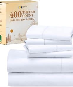 Juego de Sábanas Queen Size de 6 Piezas de California