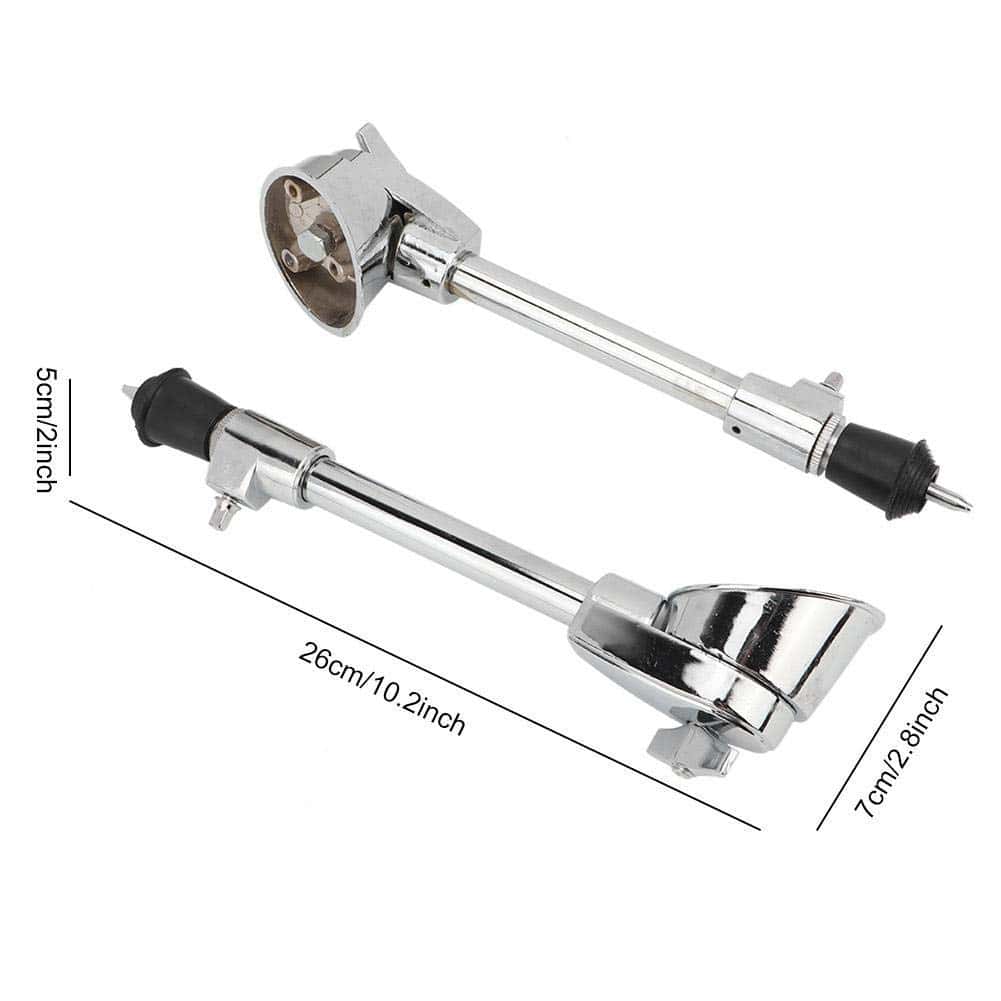 2Pcs Drum Spurs Legs Anti-skid Bass Drum Feet for - Imagen 8