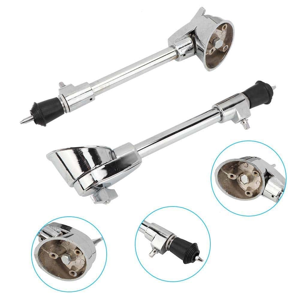 2Pcs Drum Spurs Legs Anti-skid Bass Drum Feet for - Imagen 4