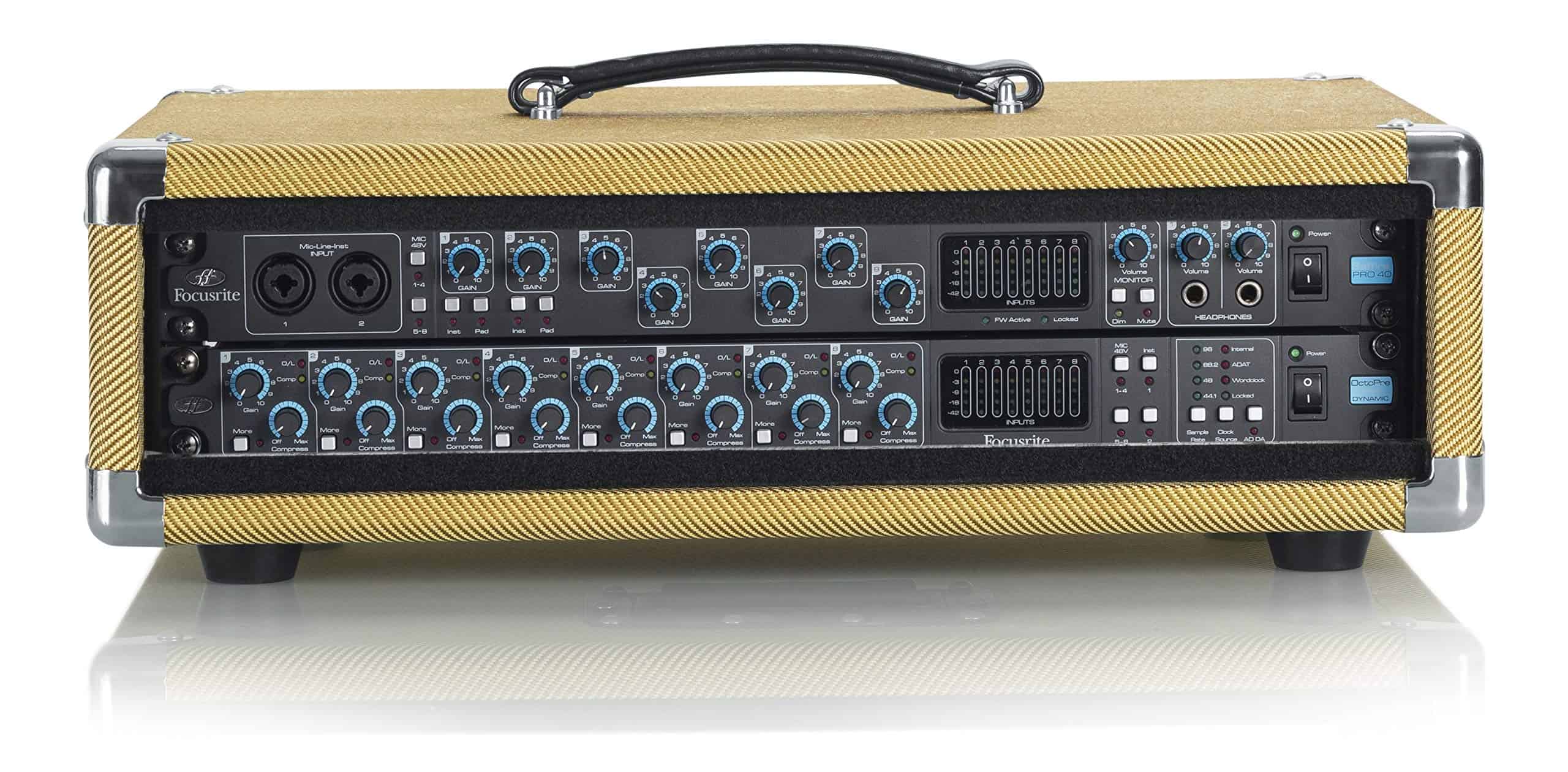 Estuche de rack de amplificador vintage Gator Cases Retro - Imagen 4