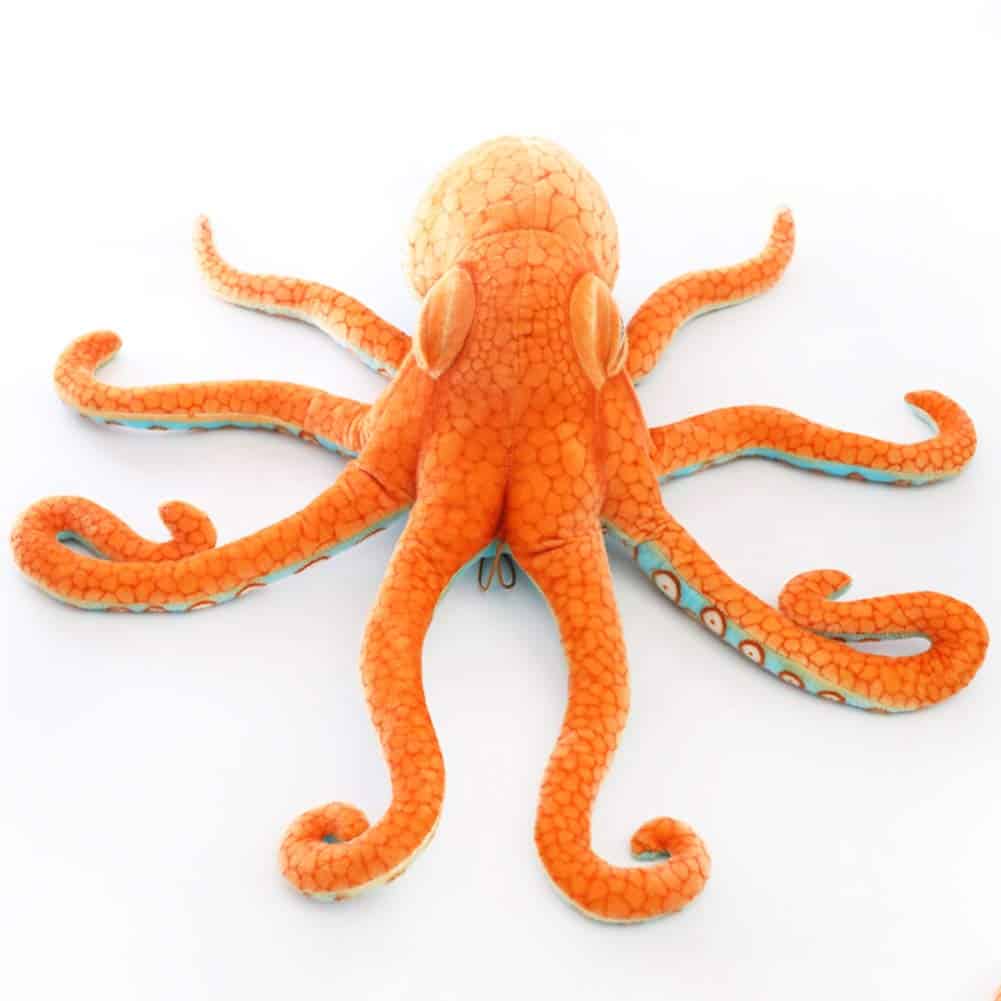 Peluche Realista de Pulpo, Regalo de Juguete de Animales - Imagen 3