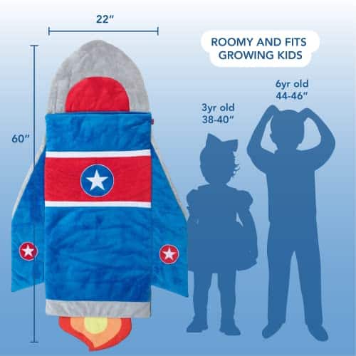 Saco de dormir para niños Bixbee, Saco de dormir suave para - Imagen 7