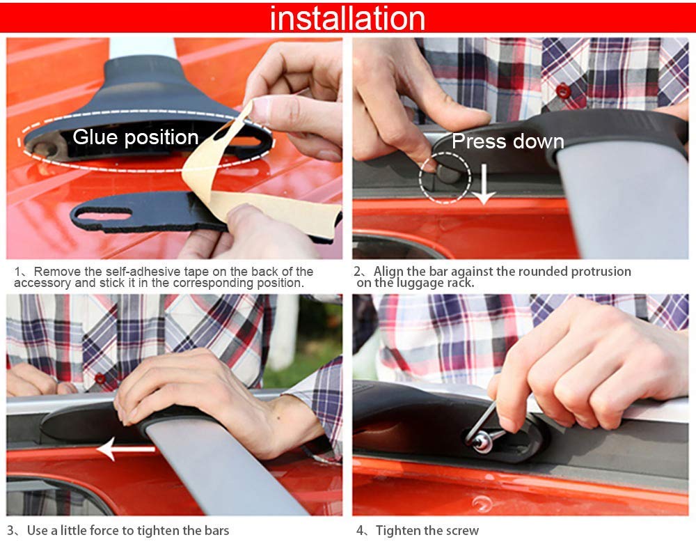 Barras Cruzadas de Aluminio para Ford Ecosport 2013-2022 - - Imagen 4