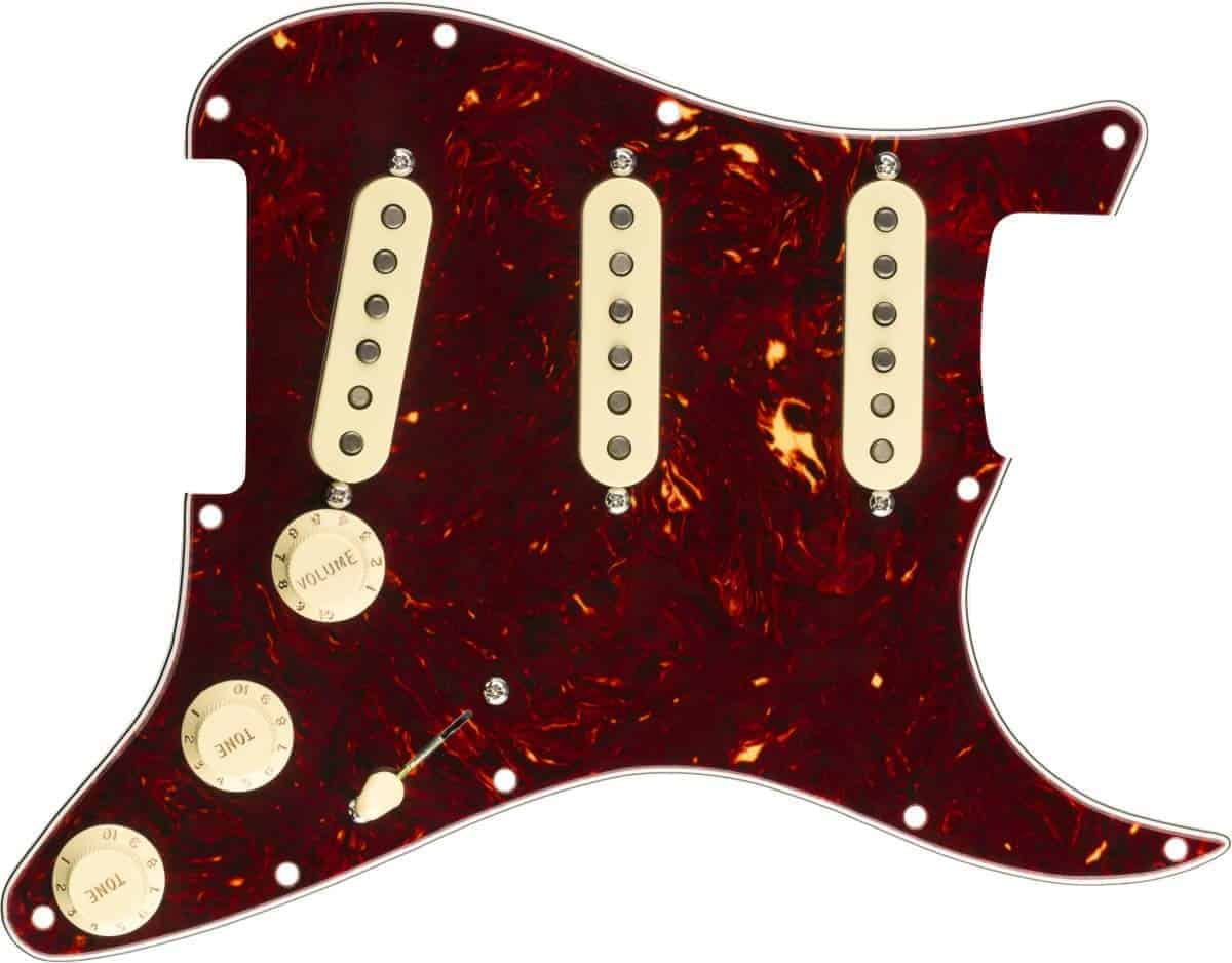Fender Pre-Wired Strat Pickguard, Original '57/'62 SSS - Imagen 5
