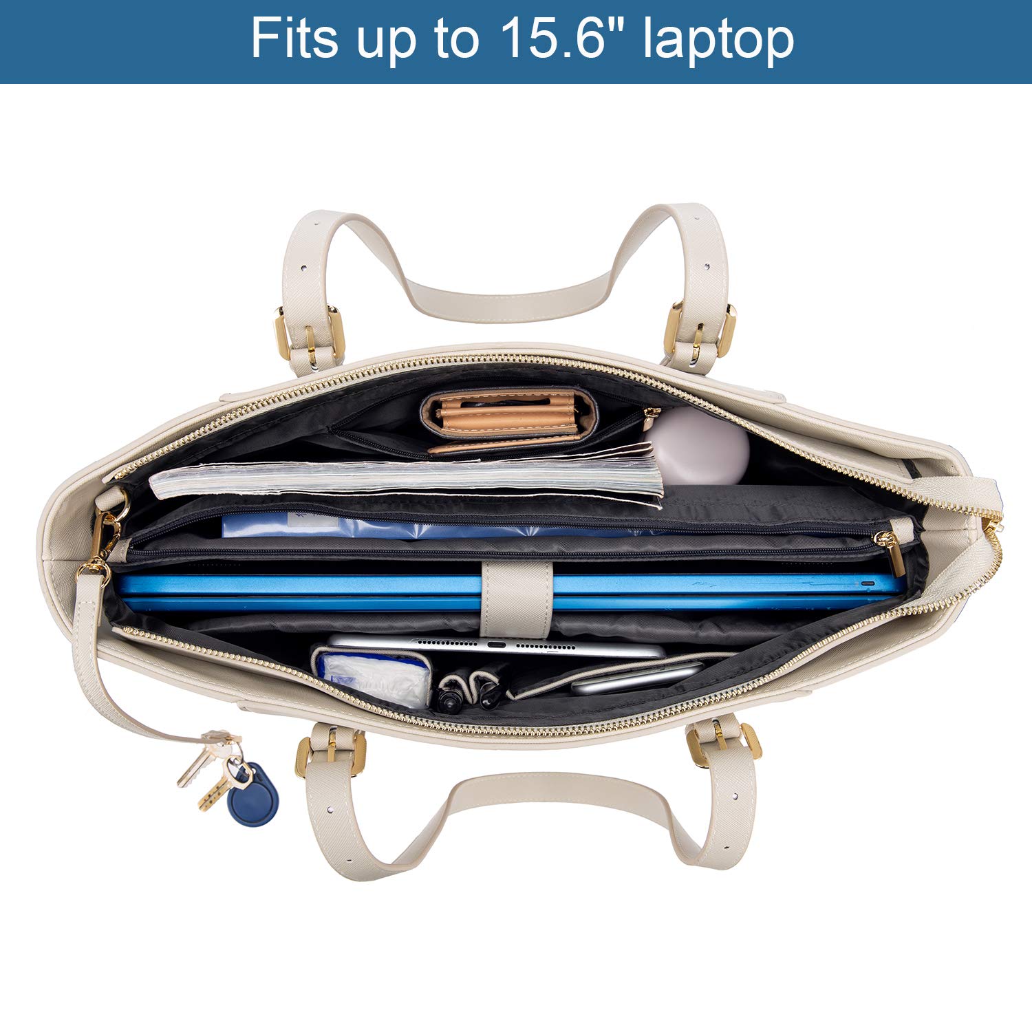 Bolso Tote Profesional para Portátil con Compartimento - Imagen 5