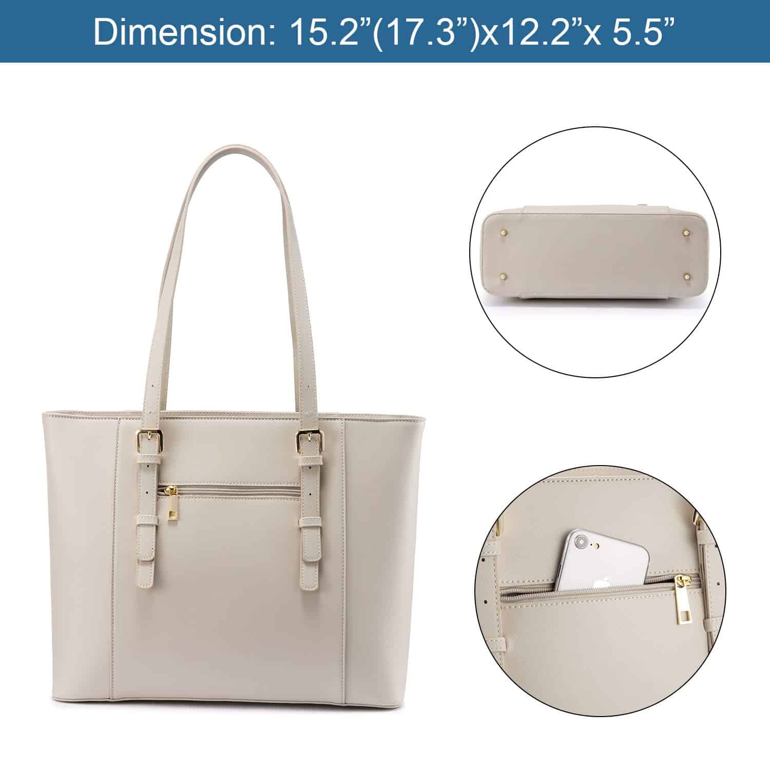 Bolso Tote Profesional para Portátil con Compartimento - Imagen 4